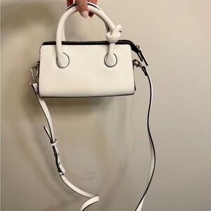 Elegant White Mini Handbag